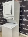 Whirlpool Used Electric Unit Stackable 220volts (30 AMP) 24x71 1/2” {3 prong} (White) 