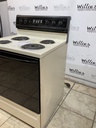 Amana Used Electric Stove 220volts (40/50 AMP) 30inches {4 prong} (Bisque/Black)