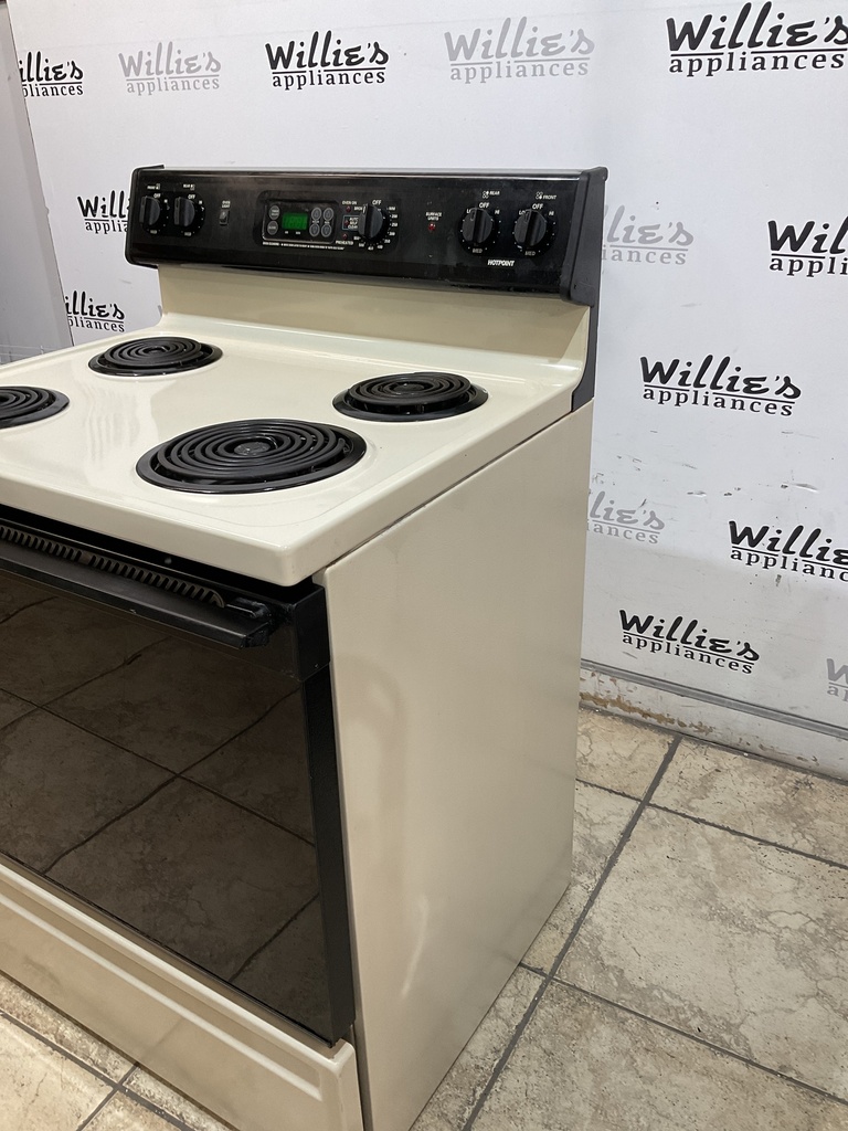 Hotpoint Used Electric Stove 220volts (40/50 AMP) 30inches {no cord} 
