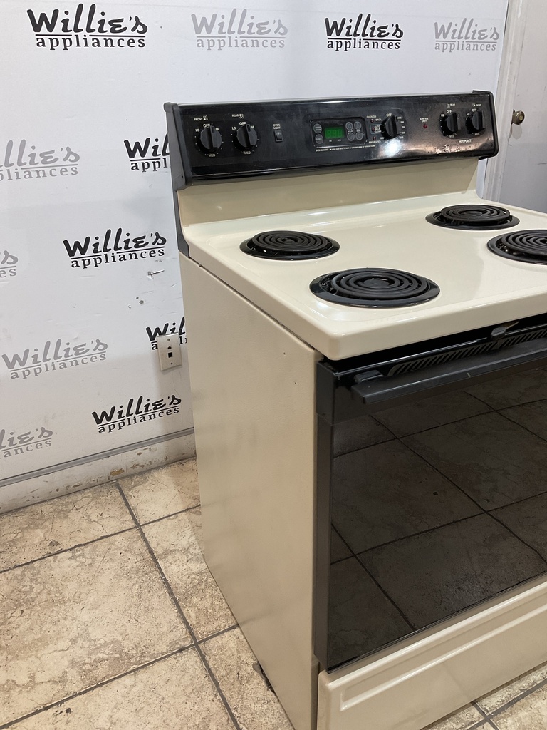 Hotpoint Used Electric Stove 220volts (40/50 AMP) 30inches {no cord} 