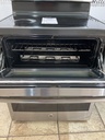 Ge Used Electric Stove Double Oven 220volts (40/50 AMP) 30inches {3 prong} (Stainless Steel) 
