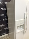 Whirlpool Used Refrigerator Side by Side 32 1/2” x 65 1/2” (White) 