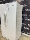 Whirlpool Used Refrigerator Side by Side 33x66 1/2” 