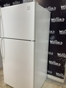 Whirlpool Used Refrigerator Top and Bottom 30x65 1/2” 