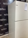 Whirlpool Used Refrigerator Top and Bottom 33x66” (Bisque)