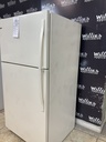 Whirlpool Used Refrigerator Top and Bottom 33x66” (Bisque)