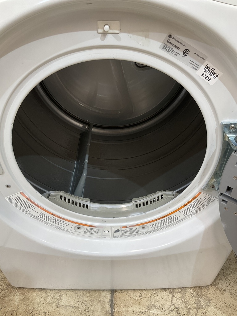 Lg Used Electric Dryer 220volts (30 AMP) 27inches {3 prong} 
