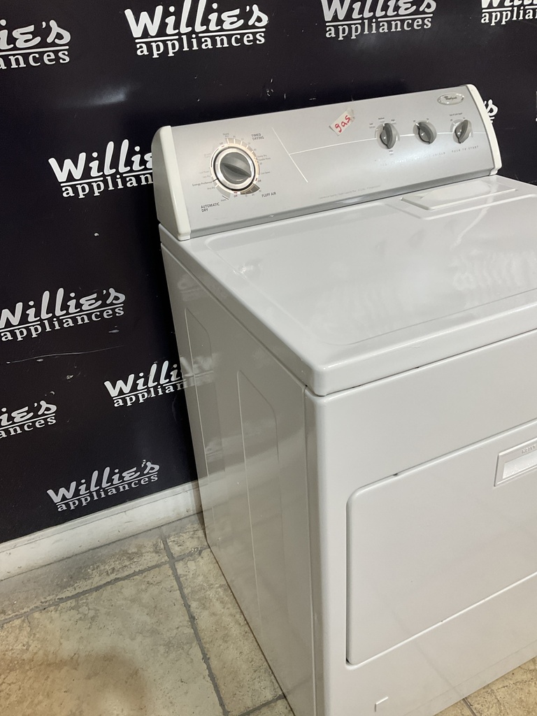 Whirlpool Used Natural Gas Dryer 29inches 