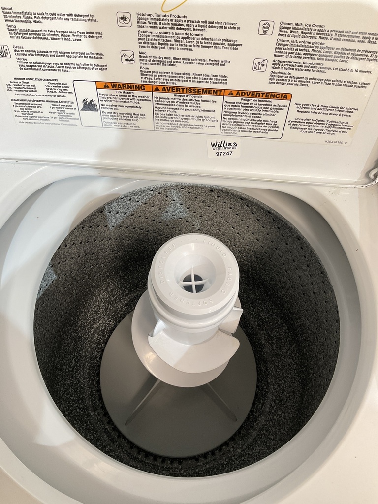 Whirlpool Used Washer Top-load 27inches (White)
