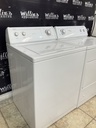 Whirlpool Used Natural Gas Set Washer/Dryer 27/29inches (White) 