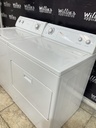 Whirlpool Used Natural Gas Set Washer/Dryer 27/29inches (White) 