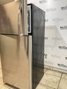 Frigidaire Used Refrigerator Top and Bottom 30x65 1/2” (Stainless Steel)