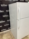 Kenmore Used Refrigerator Top and Bottom 28x59 1/2" (White) 