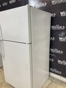 Kenmore Used Refrigerator Top and Bottom 28x59 1/2" (White) 