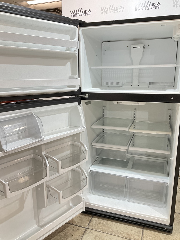 Whirlpool Used Refrigerator Top and Bottom 33x66 1/2” 
