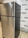 Frigidaire Used Refrigerator Top and Bottom 30x65 1/2’ (Stainless Steel)