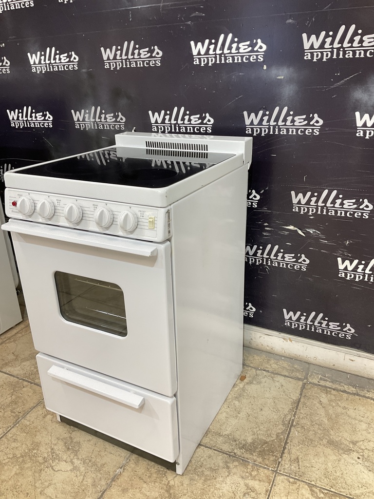Premier Used Electric Stove 220volts (40/50 AMP) 20inches {4 prong} (White) 