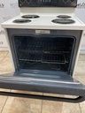 Ge Used Electric Stove 220volts (40/50 AMP) 30inches {3 prong} (Bisque/Black)