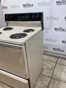 Hotpoint Used Electric Stove 220volts(40/50 AMP) 30inches {no cord} (Bisque/Black) 
