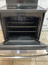 Ge Used Electric Stove 220volts (40/50 AMP) 30inches {3 prong} (Stainless Steel) 
