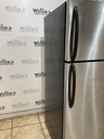 Frigidaire Used Refrigerator Top and Bottom 28x64 1/2’ (Stainless Steel)