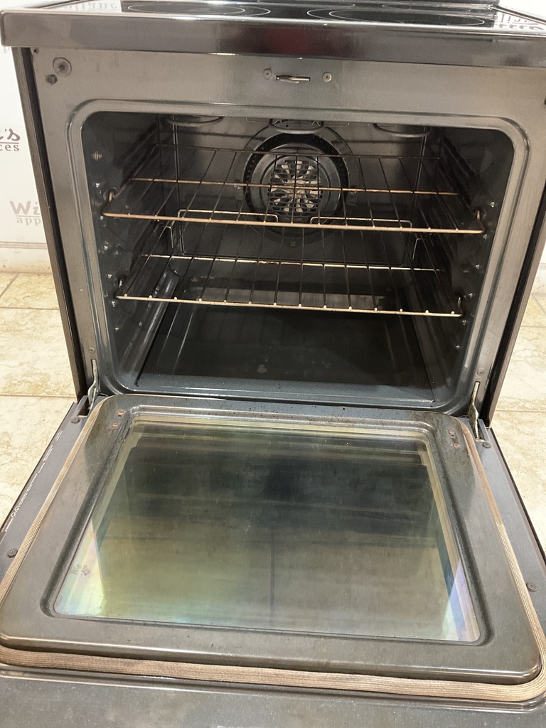 Frigidaire Used Electric Stove 220volts (40/50 AMP) 30inches {3 prong} (Stainless Steel) 