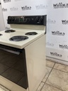 Hotpoint Used Electric Stove 220volts (40/50 AMP) 30inches {no cord} (Bisque/Black)