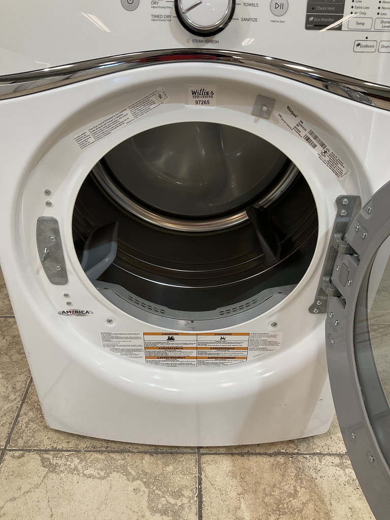 Whirlpool Used Natural Gas Dryer 27inches 