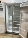 Whirlpool Used Refrigerator Side by Side 36x68 1/2” 