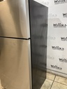 Frigidaire Used Refrigerator Top and Bottom 28x64 1/2” (Stainless Steel) 