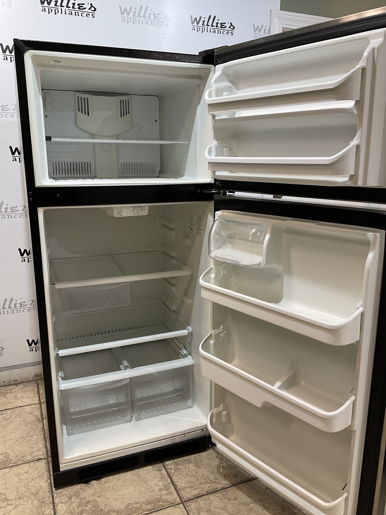 Frigidaire Used Refrigerator Top and Bottom 28x64 1/2” (Stainless Steel) 