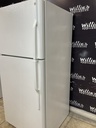 Ge Used Refrigerator Top and Bottom 30x66 1/2” (White) 