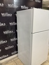 Whirlpool Used Refrigerator Top and Bottom 28x62 1/2” (White)