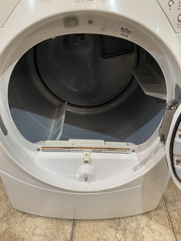 Whirlpool Used Natural Gas Dryer 27inches (White) 