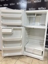 Ge Used Refrigerator Top and Bottom 28x61 1/2” 