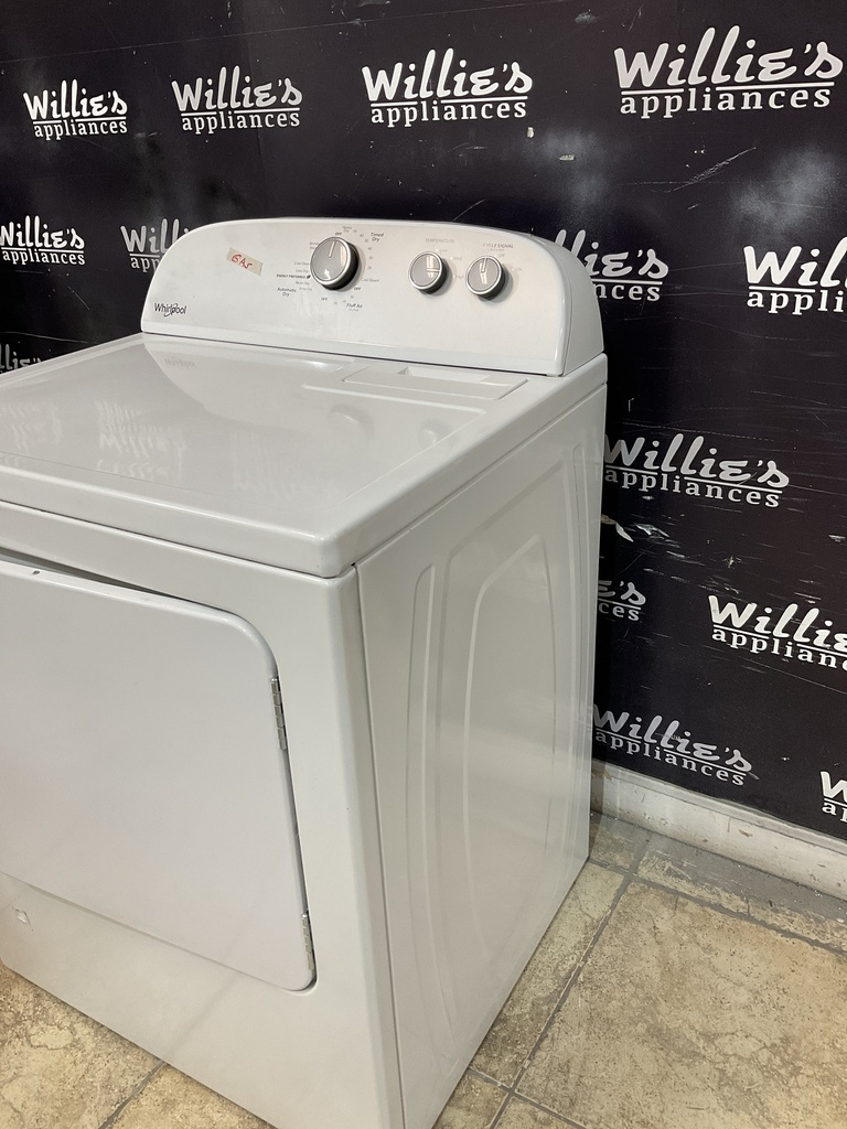 Whirlpool Used Natural Gas Dryer 29inches (White) 