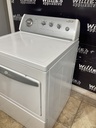 Whirlpool Used Electric Dryer 220volts (30 AMP) 27inches {3 prong} (White) 