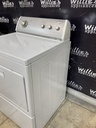 Whirlpool Used Electric Dryer 220volts (30 AMP) 27inches {3 prong} (White)