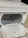 Whirlpool Used Electric Dryer 220volts (30 AMP) 27inches {3 prong} (White)