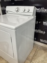 Maytag Used Electric Dryer 220volts (30 AMP) 29inches {4 prong} (White);