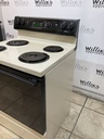 Hotpoint Used Electric Stove 220volts (40/50 AMP) 30inches {no cord} (Bisque/Black)