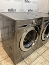Lg Used Electric Set Washer/Dryer Front-load 220volts (30 AMP) 27inches {4 prong} (Grey)