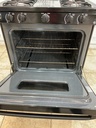 Ge Used Natural Gas Stove 30inches (Black) 