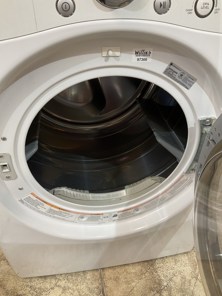 Lg Used Natural Gas Dryer 27inches (White) 