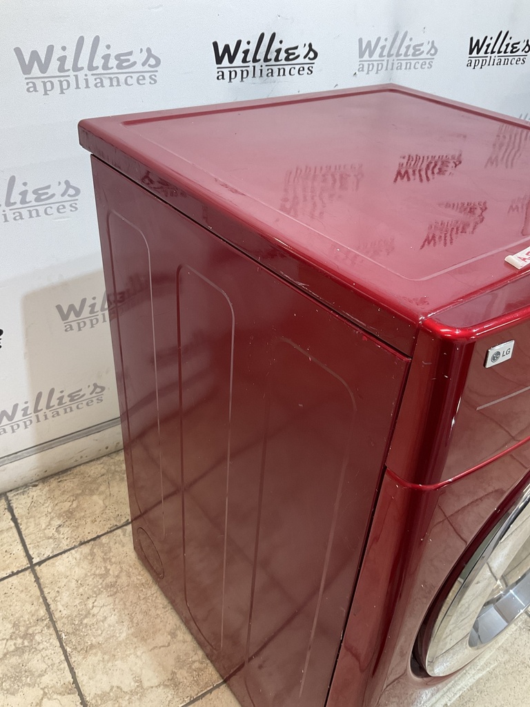 Lg Used Natural Gas Dryer 27inches (Red) 