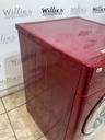 Lg Used Natural Gas Dryer 27inches (Red) 