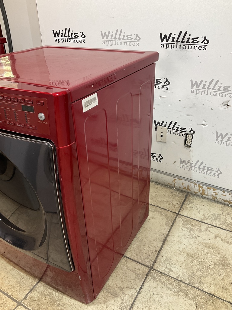 Kenmore Used Electric Dryer 220volts (30 AMP) 27inches {no cord} (Red) 