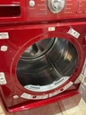 Kenmore Used Electric Dryer 220volts (30 AMP) 27inches {no cord} (Red) 