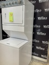 Whirlpool Used Electric Unit Stackable 220volts(30 AMP) 27x72 1/2” {3 prong} (White)