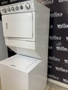 Whirlpool Used Electric Unit Stackable 220volts (30 AMP) 27x72 1/2” {3 prong} (white) 